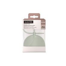 Load image into Gallery viewer, Suavinex Colour Essence Silicone Soother Holder - Green
