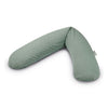 Theraline The Original Maternity and Nursing Pillow - Melange Green Grey Bamboo