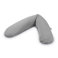 Load image into Gallery viewer, Theraline The Original Maternity and Nursing Pillow - Melange Mid Grey Bamboo
