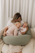 Load image into Gallery viewer, Theraline Muslin Maternity &amp; Nursing Pillow - Sage

