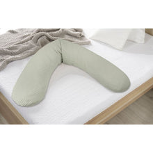 Load image into Gallery viewer, Theraline Muslin Maternity &amp; Nursing Pillow - Sage
