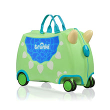 Load image into Gallery viewer, Trunki Glide Ride-on Luggage - Dudley the Dinosaur
