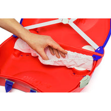 Load image into Gallery viewer, Trunki Glide Ride-on Luggage - Frank the Firetruck
