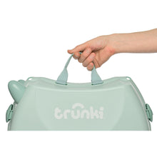 Load image into Gallery viewer, Trunki Glide Ride-on Luggage - Solid Green
