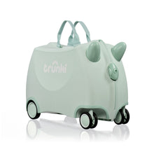 Load image into Gallery viewer, Trunki Glide Ride-on Luggage - Solid Green

