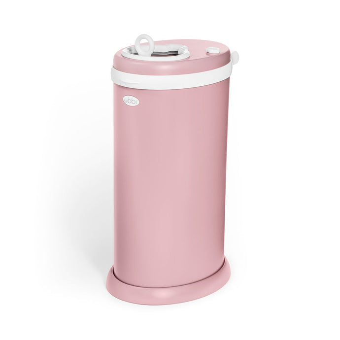 Ubbi Diaper Pail - Matte Pink