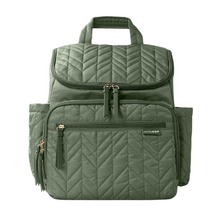 Load image into Gallery viewer, Skip Hop Forma Nappy Backpack - Dark Sage
