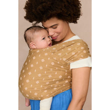 Load image into Gallery viewer, Ergobaby Aura Wrap Sustainably Sourced Knit Baby Wrap - Camel Harvest
