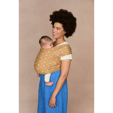 Load image into Gallery viewer, Ergobaby Aura Wrap Sustainably Sourced Knit Baby Wrap - Camel Harvest
