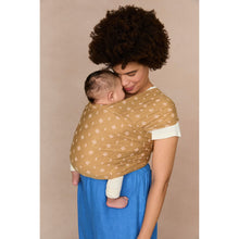 Load image into Gallery viewer, Ergobaby Aura Wrap Sustainably Sourced Knit Baby Wrap - Camel Harvest
