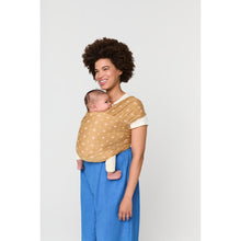 Load image into Gallery viewer, Ergobaby Aura Wrap Sustainably Sourced Knit Baby Wrap - Camel Harvest
