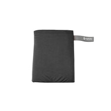 Load image into Gallery viewer, Ergobaby Aura Sustainably Sourced Knit Baby Wrap - Soft Black
