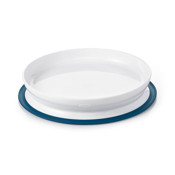 Oxo Tot Stick & Stay Plate - Navy