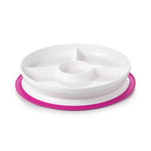 Load image into Gallery viewer, Oxo Tot Stick &amp; Stay Divided Plate - Pink
