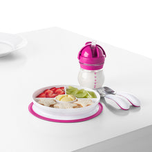 Load image into Gallery viewer, Oxo Tot Stick &amp; Stay Divided Plate - Pink (1)
