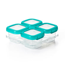 Load image into Gallery viewer, Oxo Tot Baby Blocks Freezer Storage Container Set - 110mls
