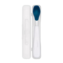 Load image into Gallery viewer, Oxo Tot On-The-Go Feeding Spoon - Navy
