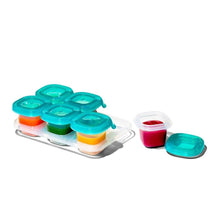 Load image into Gallery viewer, OXO Tot Silicone Baby Blocks - 2 oz - Teal
