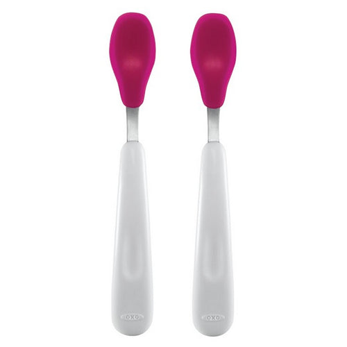 Oxo Tot Feeding Spoon Set -Pink