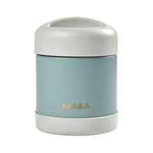 Load image into Gallery viewer, Béaba Stainless Steel Isothermal Portion 300ml - Light Mist / Eucalyptus Green
