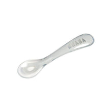 Load image into Gallery viewer, Beaba Beaba 2nd Stage Soft Silicone Spoon - Blue
