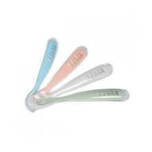 Load image into Gallery viewer, Beaba 1st Age Silicone Spoons - Set of 4
