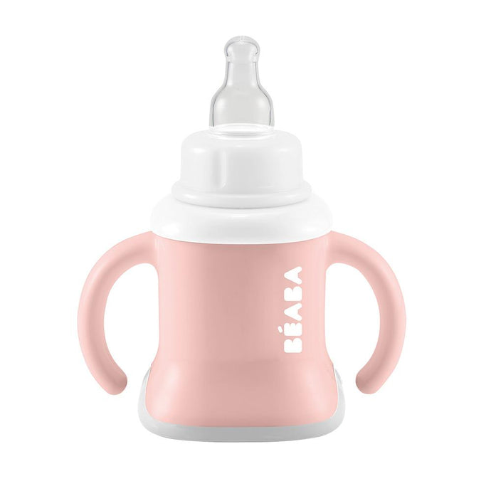 Beaba 3 in 1 Evolutive Training Cup - Pink