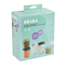 Load image into Gallery viewer, Beaba Clip Portions Food Storage Toddler Set 150ml/250ml
