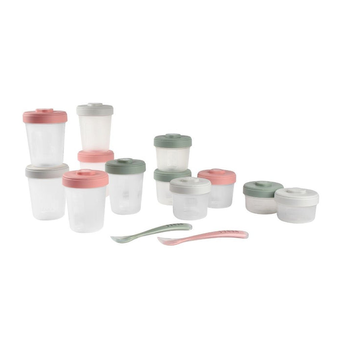 Beaba Clip Portions Meal & Food Storage Expert Pack - Eucalyptus