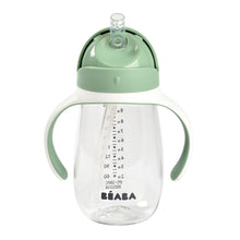 Load image into Gallery viewer, Beaba Straw Cup 300ml - Sage Green
