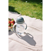 Load image into Gallery viewer, Beaba Straw Cup 300ml - Mineral Grey
