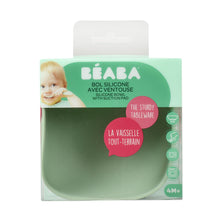 Load image into Gallery viewer, Beaba Silicone Suction Bowl - Sage Green
