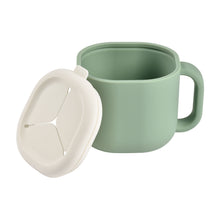 Load image into Gallery viewer, Beaba Pick n Snack Silicone Snack Cup - Sage Green
