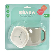 Load image into Gallery viewer, Beaba Pick n Snack Silicone Snack Cup - Velvet Grey

