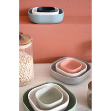 Load image into Gallery viewer, Beaba Silicone 3 Piece Nesting Bowl Set - Velvet Grey
