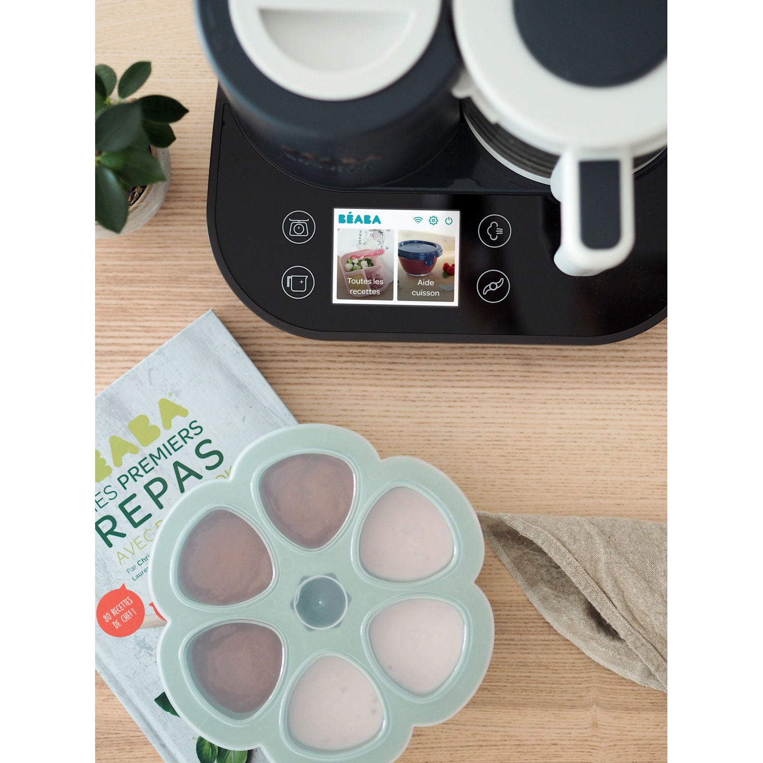 BEABA Multiportions™ Silicone Baby Food Freezer Tray - 3oz Sage