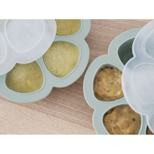 Load image into Gallery viewer, Beaba Multiportions Silicone Freezer Tray 6 X 150ml - Sage Green
