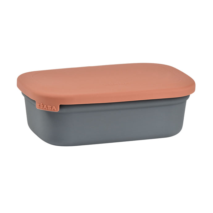 Beaba Ceramic Lunch Box - Mineral/Terracotta