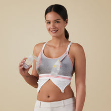 Load image into Gallery viewer, Bravado Designs Clip And Pump Hands-Free Nursing Bra Accessory - Sustainable - Dove Heather With Dusted Peony
