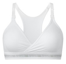 Load image into Gallery viewer, Bravado Designs Original Nursing Bra - Sustainable - White
