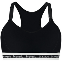 Load image into Gallery viewer, Bravado Designs Original Pumping And Nursing Bra - Sustainable - Black
