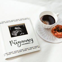 Load image into Gallery viewer, Pregnancy Journal - Black, White &amp; Gold (4)
