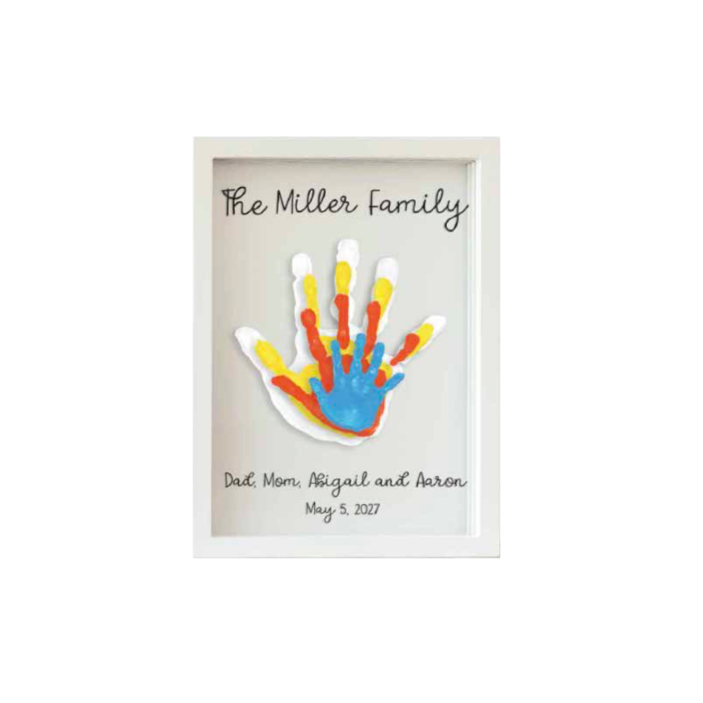 Pearhead Clear Family Print Frame – Bloom Connect