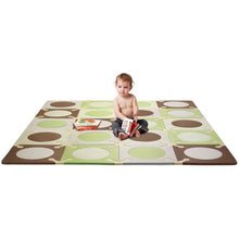 Load image into Gallery viewer, Skip Hop Playspot Foam Floor Tiles - Green/Brown
