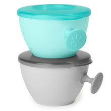 Load image into Gallery viewer, Skip Hop Easy Grab Bowls - Grey/Soft Teal (3)
