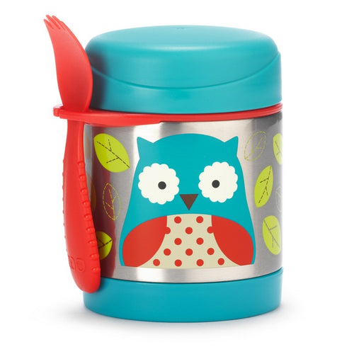 Skip Hop Zoo Otis Owl Insulated Food Jar