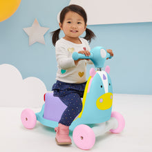 Load image into Gallery viewer, Skip Hop Zoo Ride On 3 in 1 Scooter - Unicorn
