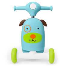 Load image into Gallery viewer, Skip Hop Zoo Ride On 3 in 1 Scooter - Dog
