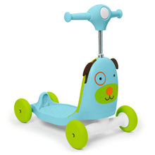 Load image into Gallery viewer, Skip Hop Zoo Ride On 3 in 1 Scooter - Dog
