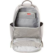 Load image into Gallery viewer, Skip Hop Skyler Nappy Backpack - Shiny Grey (1)
